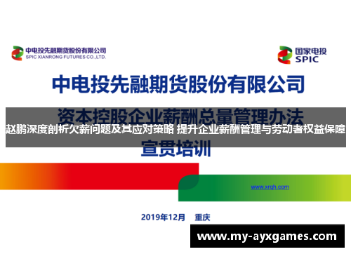 赵鹏深度剖析欠薪问题及其应对策略 提升企业薪酬管理与劳动者权益保障 赵鹏深度剖析欠薪问题及其应对策略 提升企业薪酬管理与劳动者权益保障